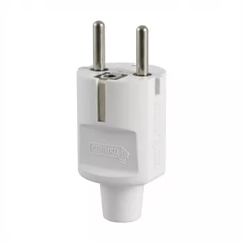 ABL 100000046 Compact Plug. SCHUKO & fr-be. TPE. Pilka. IP20. Tipas 1505