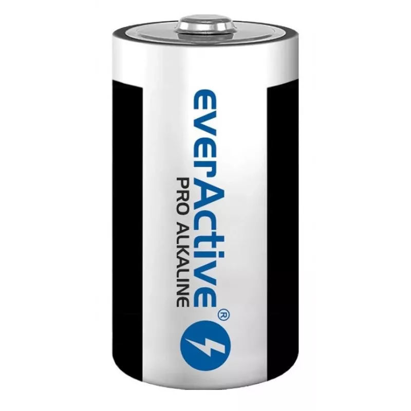 Šarminės baterijos everActive Pro LR14 C 1.5V 8000 mAh — 2 vnt.