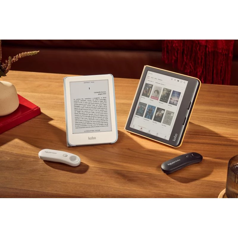 Kobo N257-AC-BK-U-PL nuotolinio valdymo pultelis, Bluetooth, planšetiniam kompiuteriui, mygtukų paspaudimai