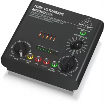 Behringer MIC500USB garso pirminis stiprintuvas