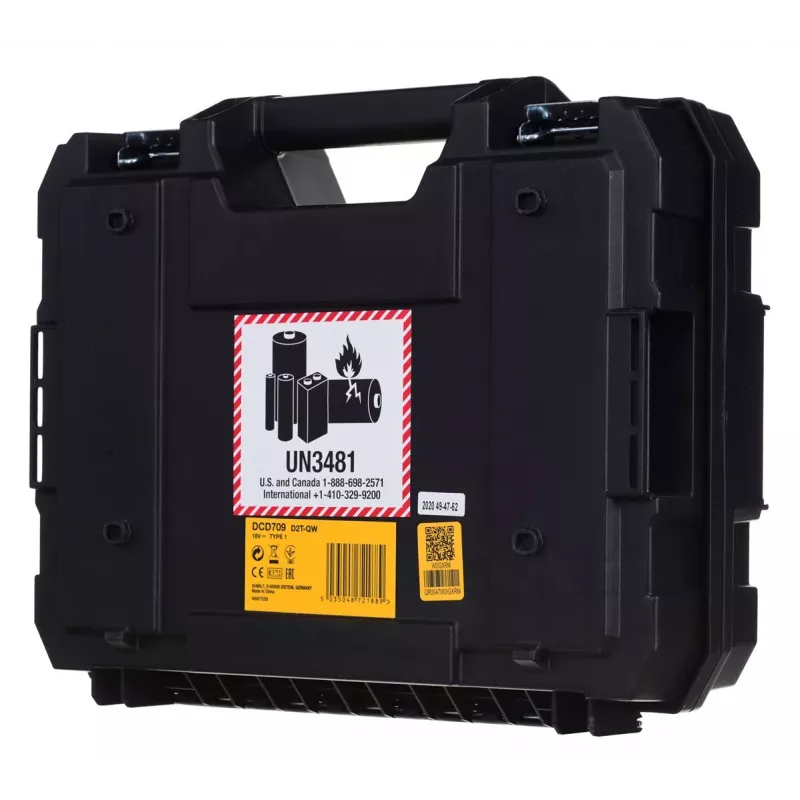 Dewalt DCD709D2T smūginis suktuvas su akumuliatoriumi ir įkrovikliu