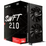 Grafikos plokštė XFX Radeon RX 7600 — 8 GB GDDR6, PCIe 4.0, 128 bitų, 2x DisplayPort 2.1, HDMI 2.1, 2 ventiliatoriai