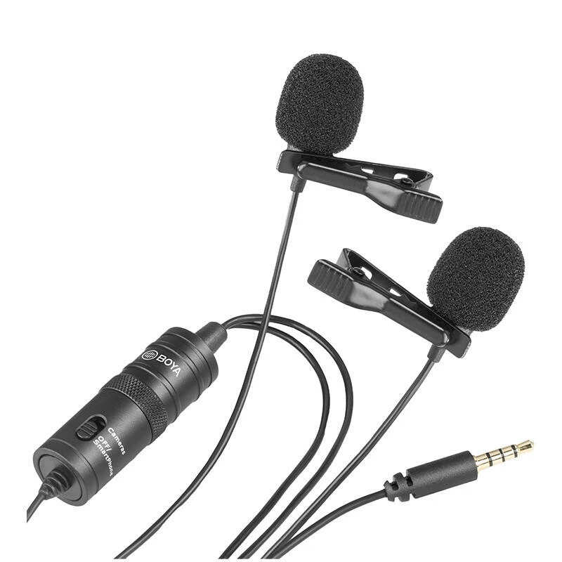 Boya BY-M1DM lavalier mikrofonas
