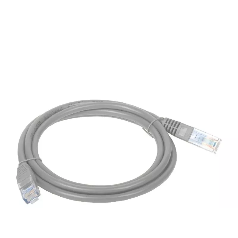 Alantec KKU5SZA2 tinklo kabelis Pilka 2 m Cat5e U/UTP (UTP)