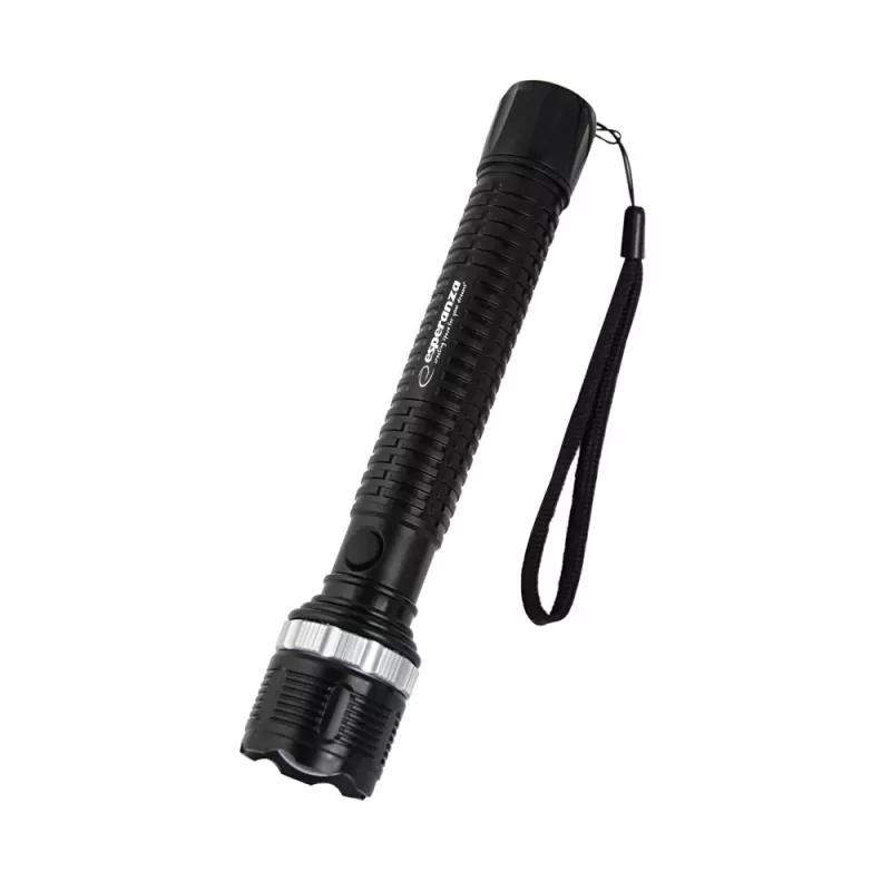 Rankinis žibintuvėlis ESPERANZA Epione XL LED 1.2W 100 lm 100 m Juodas, baterija R20 (3)