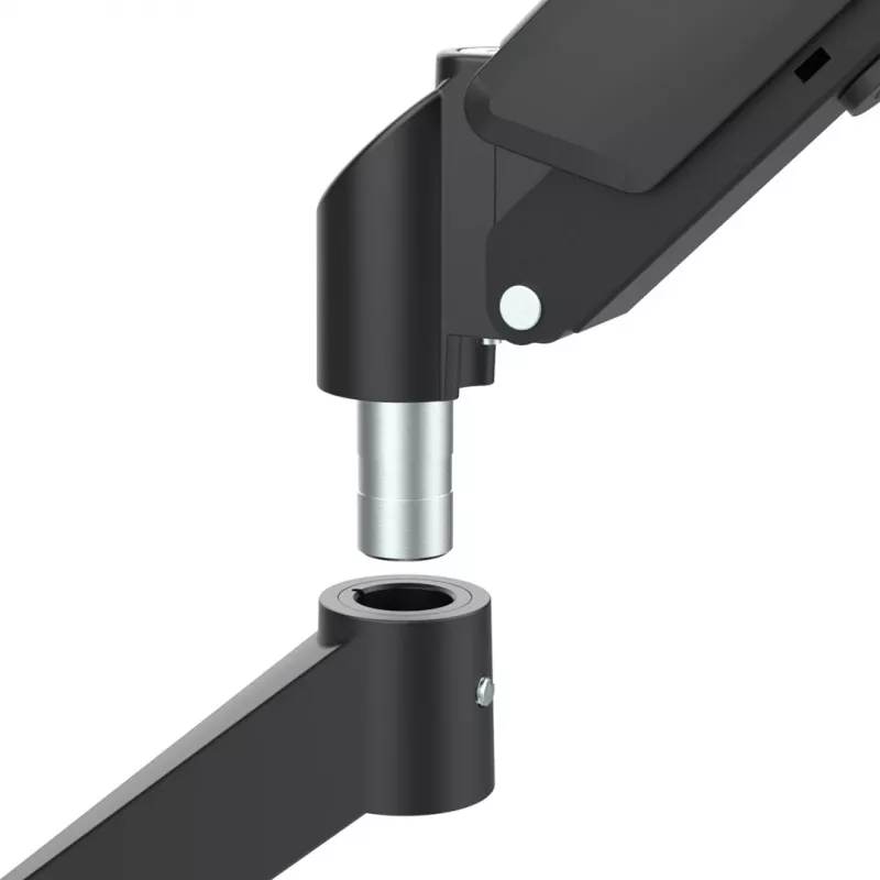 Maclean 2 monitor mount, gas spring, 17-32, 2-10kg, Juoda, MC-134