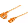 Maitinimo laidas Oranžinis 5 m S/CONN 09-05057