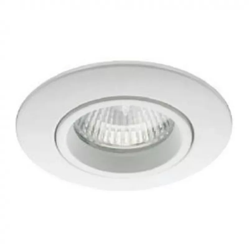 Synergy 21 LED Retrofit GU10 / GX5 - 3 įleidžiamas lubų komplektas D10-balta