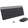 Klaviatūros ir pelės rinkinys Logitech MK470 plonas Combo