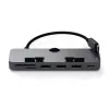 Satechi ST-TCIMHM nešiojamojo kompiuterio dokas / prievadų daugiklis USB 3.2 Gen 1 (3.1 Gen 1) Type-C pilka