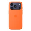 Silikoninis dėklas Apple iPhone 17 Pro MagSafe Oranžinis