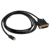 DVI laidas Akasa AK-CBCA10-18BK 1,8 m DVI-D juodas