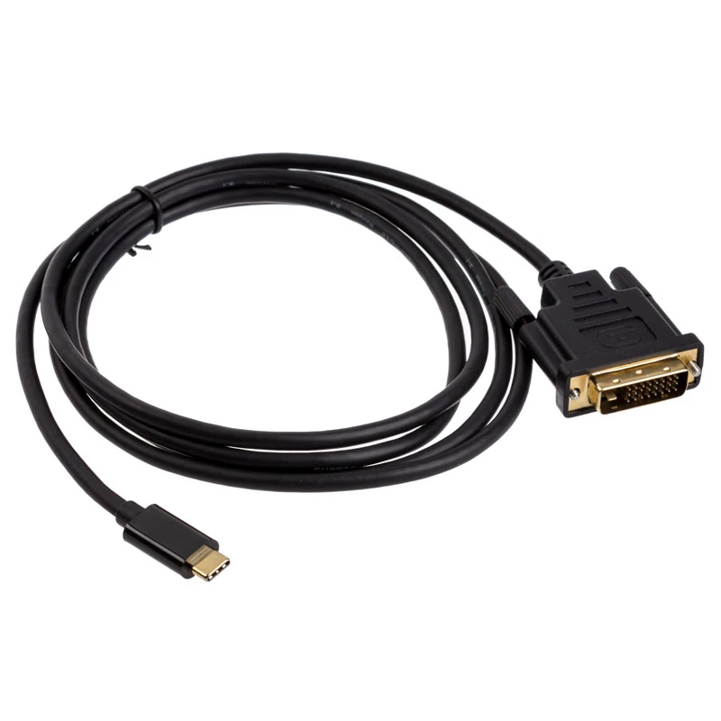 DVI laidas Akasa AK-CBCA10-18BK 1,8 m DVI-D juodas