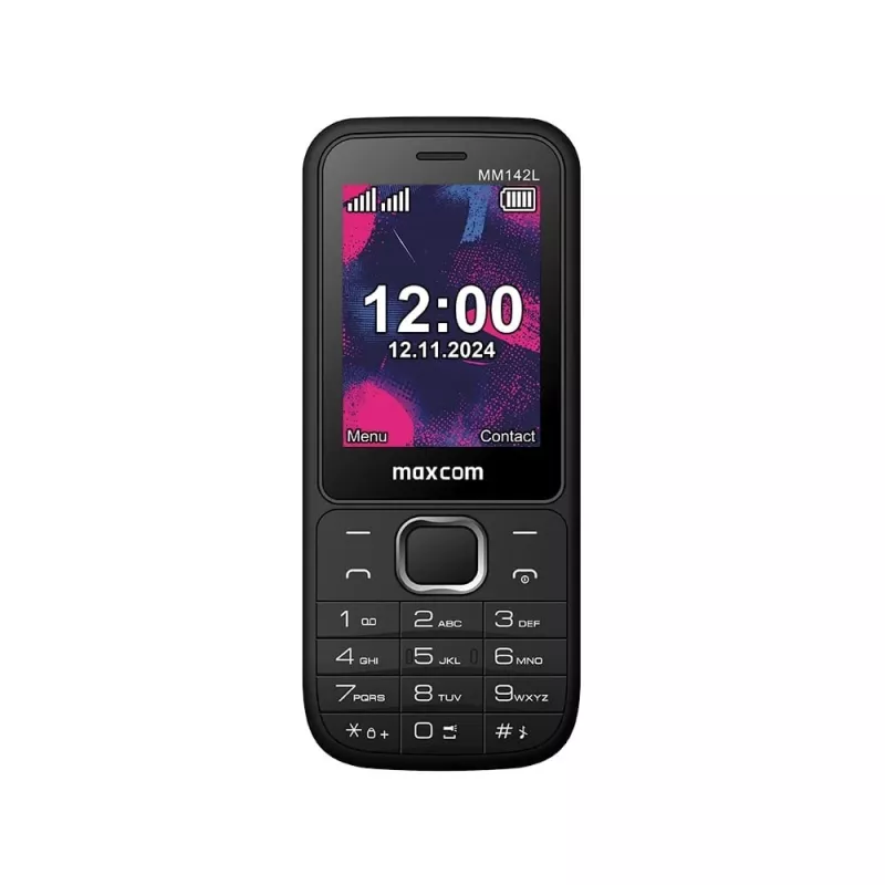 Mygtukinis telefonas MAXCOM MM 142L Classic, 2,4 colio ekranas