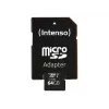 Intenso Performance - „Flash“ atminties kortelė (su microSDXC į SD adapteriu) - 64 GB - UHS-I U1 / 10 klasė - microSDXC UHS-I (3424490)