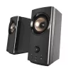 CREATIVE T60 2.0 kompaktiški Hi-Fi staliniai garsiakalbiai su aiškiu dialogu ir erdviniu garsu, Sound Blaster SmartComms rinkiniu, USB-C garso, mikrofono ir ausinių prievadais B