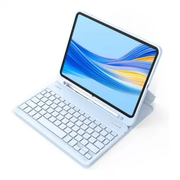 Klaviatūra Inateck KB04002 QWERTY Bluetooth jutiklinė dalis mėlyna