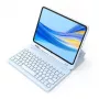 Klaviatūra Inateck KB04002 QWERTY Bluetooth jutiklinė dalis mėlyna