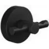 tesa Coat Hook 40564-00000-00 MOON Juoda Number of Hooks: 2 (W x H x T) 50 x 53 x 65 mm Metal Juoda (matte) 1 vnt. (40564-00000-00)