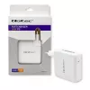 Maitinimo įkroviklis QOLTEC 51709, 96W USB-C PD, išėjimo diapazonas 5V–20V