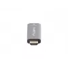 Vaizdo kabelio adapteris Lanberg AD-HD-DP-01 HDMI Type A DisplayPort sidabrinis