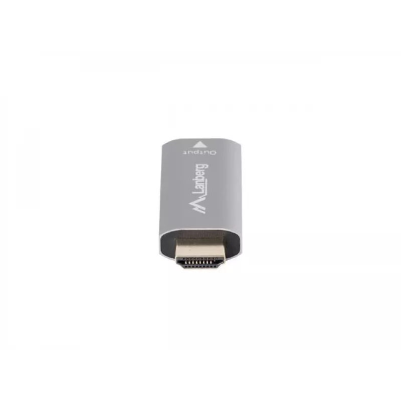 Vaizdo kabelio adapteris Lanberg AD-HD-DP-01 HDMI Type A DisplayPort sidabrinis