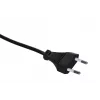 Savio CL-100 maitinimo laidas Juoda 1.8 m IEC Tipas E (3.4 mm, 3.1 mm) IEC C7