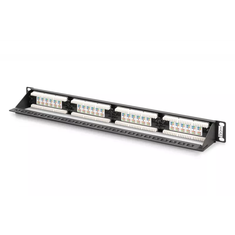 Digitus CAT 6 pataisų skydas neekranuotas DN-91624U-CR