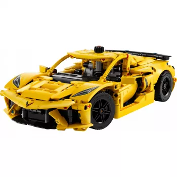 LEGO Technic Corvette Stingray 42205 2-in-1 kabrioletas ir kupė modelis, 732 dalys, 80×270×140 mm