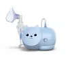 Tinklinis purkštuvas Omron Nami Cat NE-C303K-KDE — stalinis inhaliatorius, 0,35 ml/min, vaikams ir suaugusiems, mėlynas, P235×G148×A157 mm
