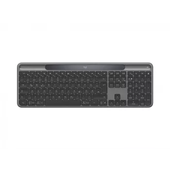 Logitech klaviatūra RF belaidė Bluetooth QWERTZ vokiečių grafito 920-013773