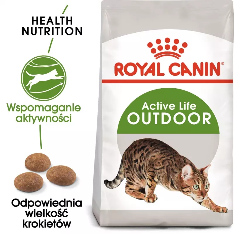 Royal Canin Outdoor sausas kačių ėdalas 2 kg