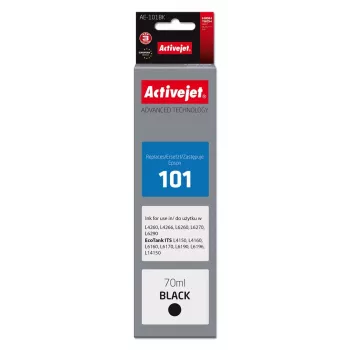 Activejet AE-101BK rašalas (pakaitinis Epson 101; Supreme; 70 ml; juodas)