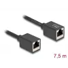 Tinklo kabelis DeLOCK 90334 RJ-45 Cat6a 7,5 m juodas