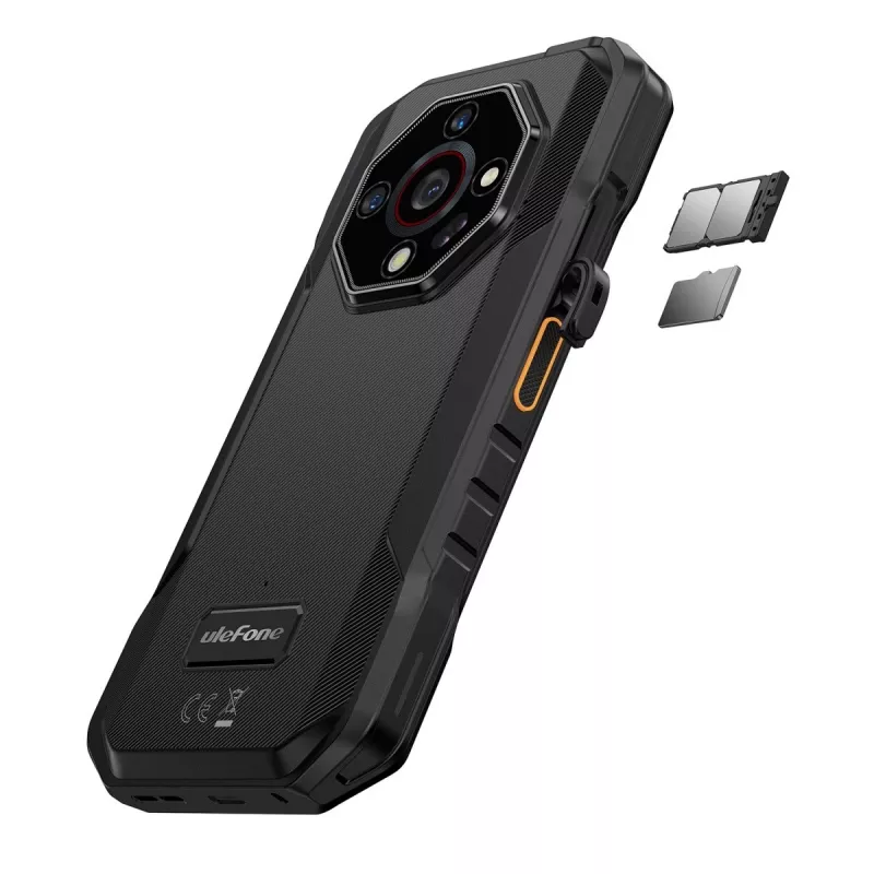 Išmanusis telefonas UleFone Armor X32 Pro 5G 6,1 colio 8 GB RAM 256 GB atminties Future Juoda