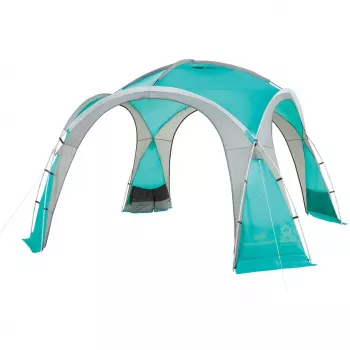Event Dome Shelter XL, 4,5 x 4,5m, Pavilionas šviesiai mėlynas/pilkas