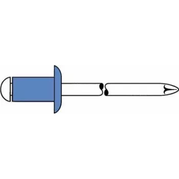 Aklina kniedė GESIPA 3×6 mm plieninė, 500 vnt.