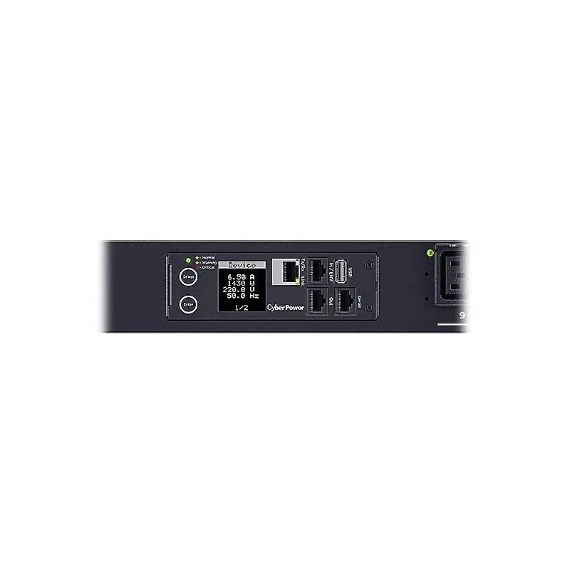 CyberPower PDU81405 maitinimo paskirstymo įrenginys (PDU) 24 kintamosios srovės lizdai 0U juodas