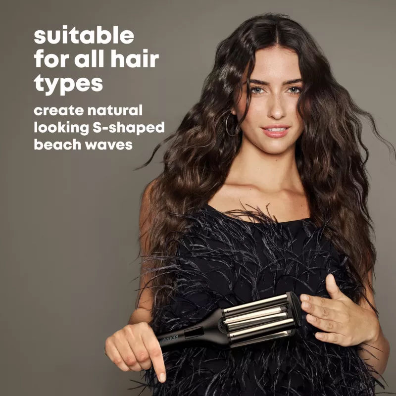Plaukų garbanojimo ir tiesinimo įrenginys Revamp Wave Define Styler WV-1750-EU 2-in-1
