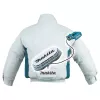 Makita | Belaidis ventiliuojamas švarkas, baltas, L