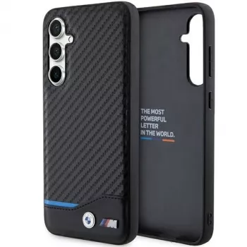 BMW | BMHCS23FE22NBCK | Užpakalinis dangtelis | Samsung | Galaxy S23 FE | Oda anglis | Juoda