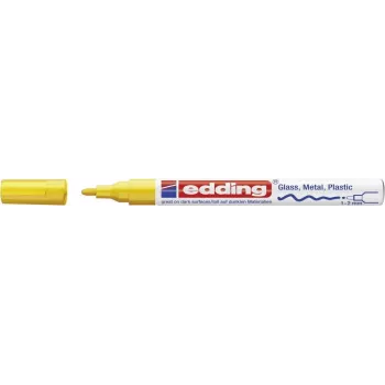 Dažų žymeklis Edding 4-751-9-005 geltonas 1 vnt.