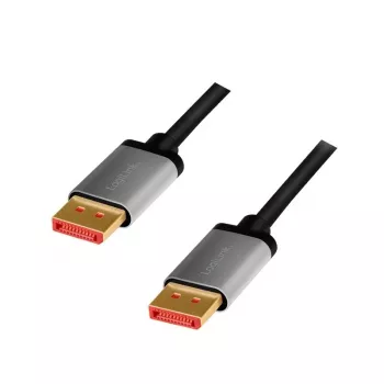LogiLink CDA0106 DisplayPort laidas juodas pilkas 3 m