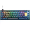 Ducky One 3 SF DayBreak klaviatūra žaidimams USB vokiška juoda mėlyna