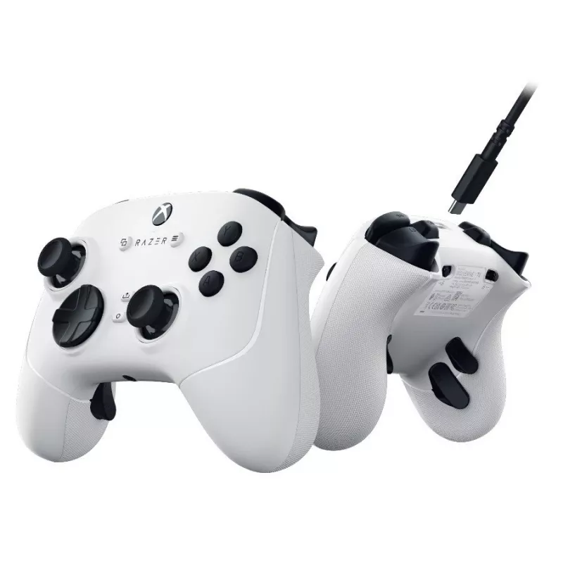 Žaidimų pultas Razer Wolverine V3 Tournament Edition baltas USB analoginis PC Xbox Series S X