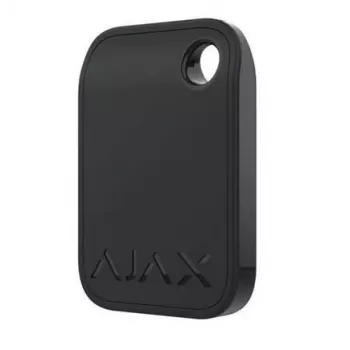 RFID Tag Ajax Tag Juoda — 13.56 MHz, 32×45×6 mm, suderinamas su KeyPad Plus