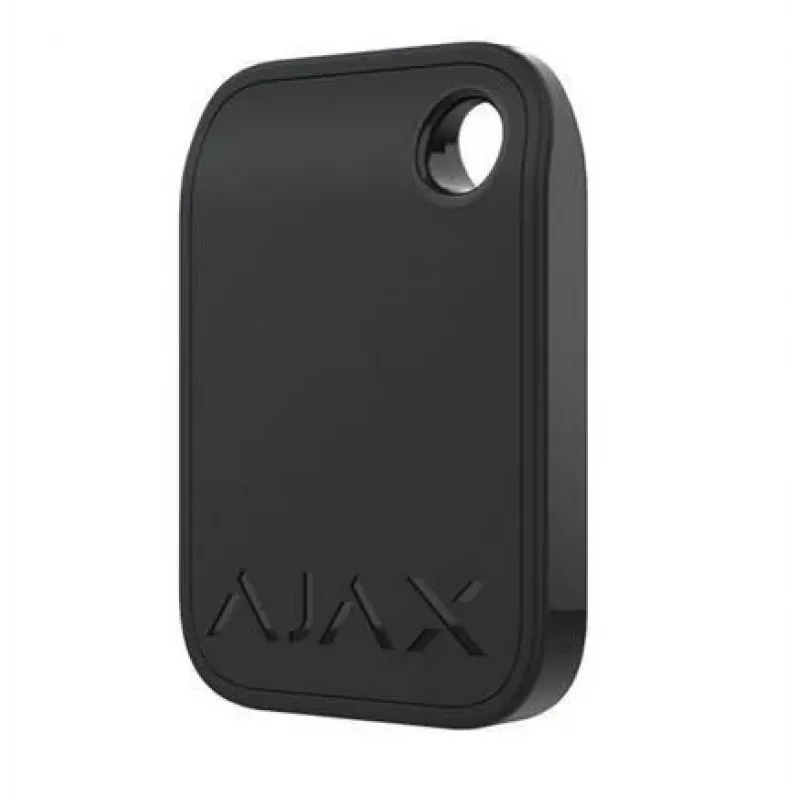 RFID Tag Ajax Tag Juoda — 13.56 MHz, 32×45×6 mm, suderinamas su KeyPad Plus