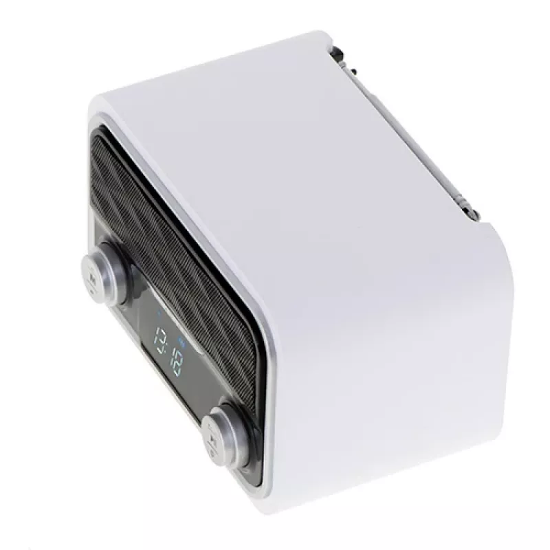 Nešiojamas radijas Adler AD 1185 — FM, Bluetooth 4.0, MP3, SD kortelė, AUX, 1800 mAh baterija, LCD ekranas, micro-USB įkrovimas