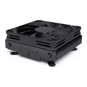 CPU aušintuvas Noctua NH-L9I-17XX chromax.Juoda — žemo profilio LGA1700 aušintuvas, 92 mm ventiliatorius, 37 mm aukštis