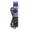 Activejet COMBO 3GN 5M juodas maitinimo lizdas su laidu